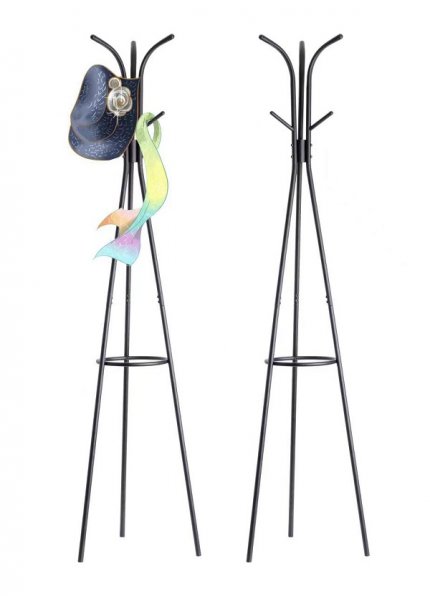 Standing Coat and Hat Hanger Organizer Rack