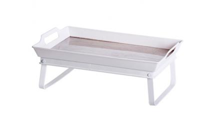 Folding Bed Tray with Handles