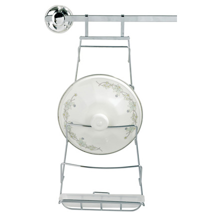 Pan Cover Holder with Water Collector 1